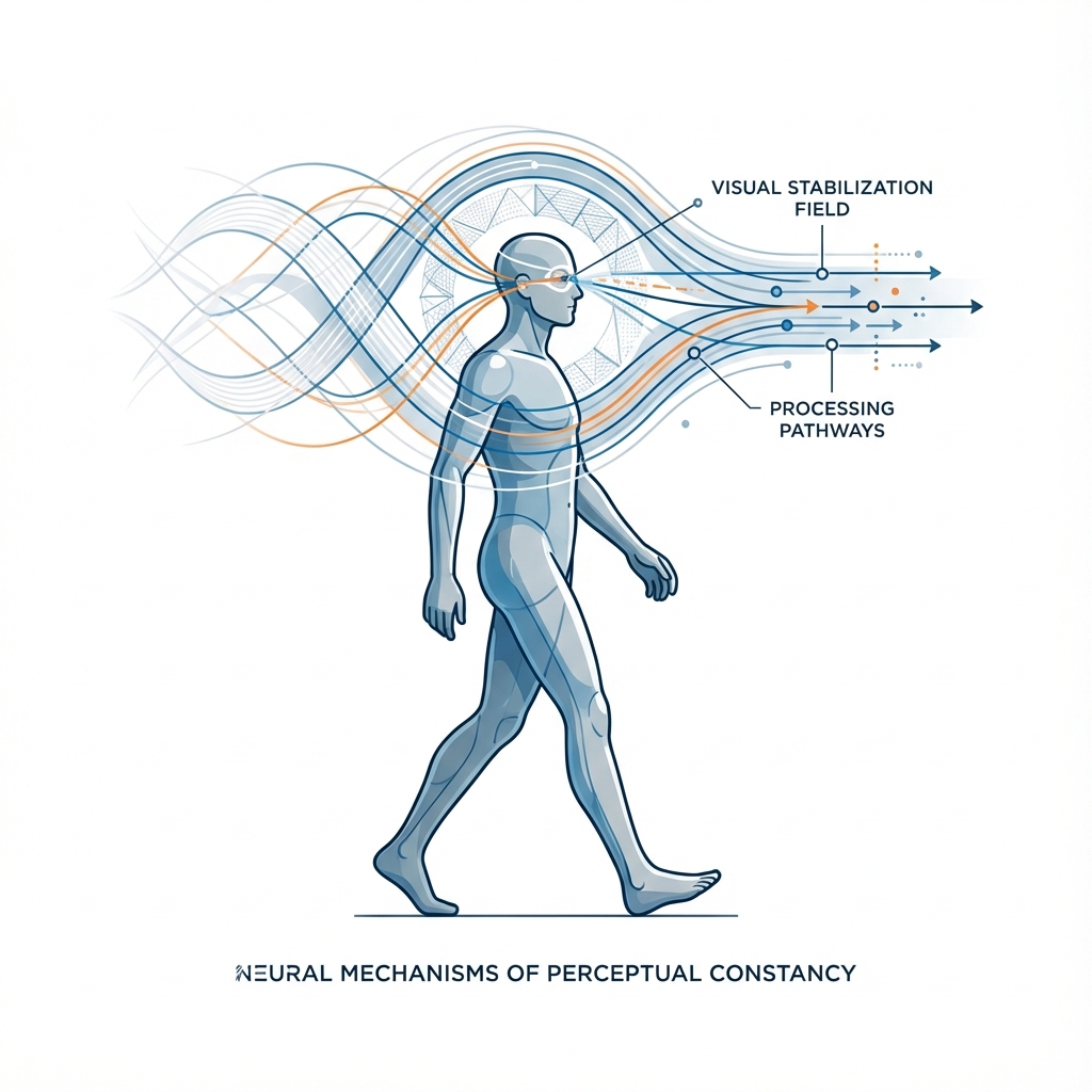 Illustration of vision while moving